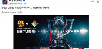 Taką grafiką Barca promuje OSTATNI MECZ na Camp Nou w tym sezonie!